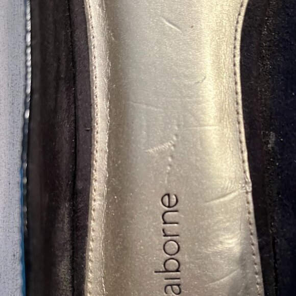 Black patent shoes/ size 10/Liz Claiborne - Picture 4 of 7